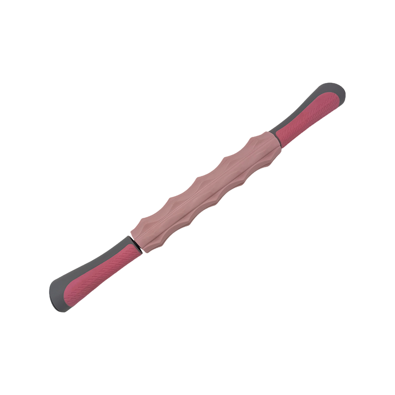 Barra de masaje con rodillo de superficie curva EVA con ranura en forma de media luna Barra de masaje con rodillo de superficie curva EVA con ranura en forma de media luna