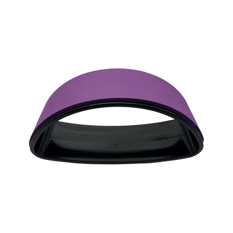 Rueda de yoga TPE con estiramiento de espalda irregular de cara ancha