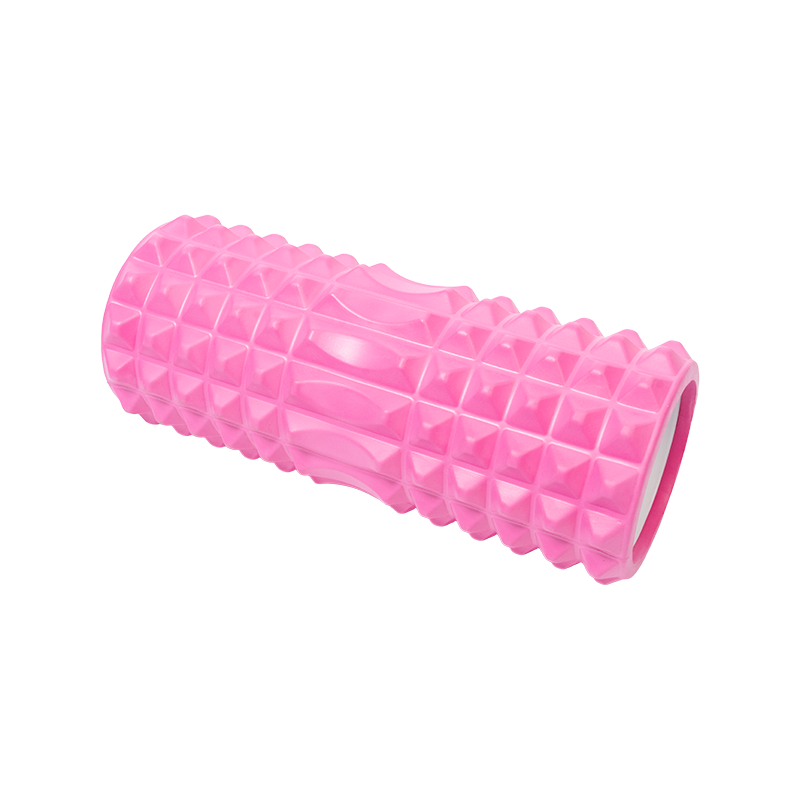 Roller de Espuma de Equilibrio Plano en Forma de Media Luna - 14x33 cm (Textura EVA/Tubo Interior PP)