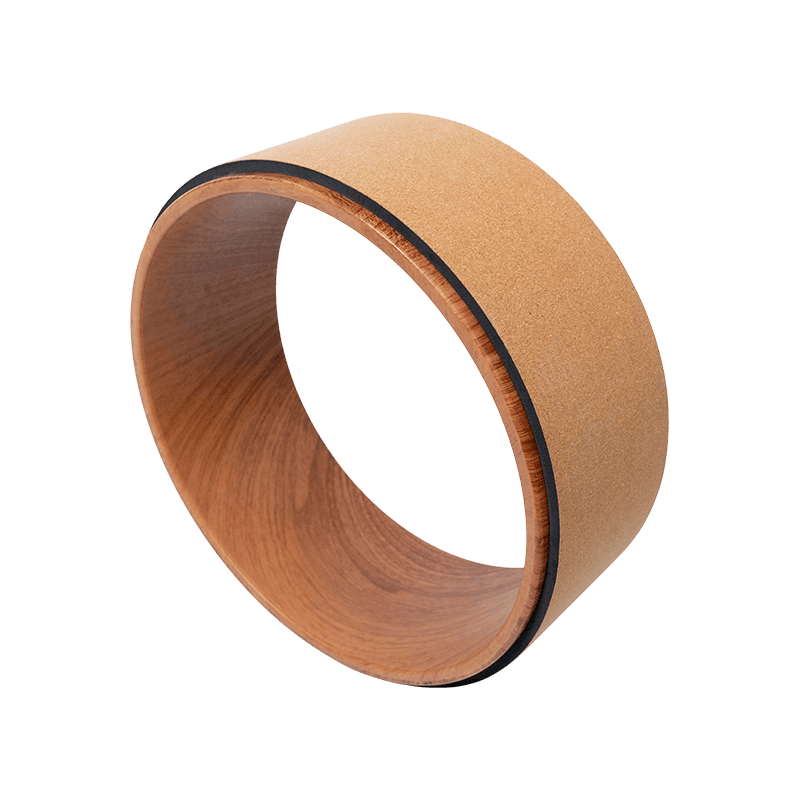 Gran rueda de yoga hidrográfica de corcho abierto (rueda interior ABS)