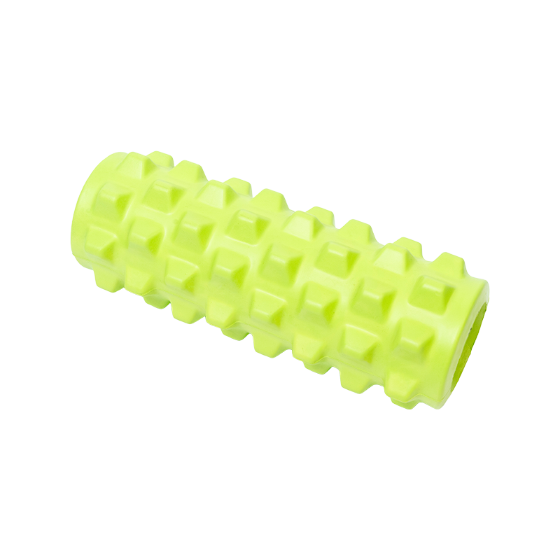 Rodillo de espuma relajante portátil de fascia profunda con dientes de lobo pequeños - 14x30cm (punto de activación de precisión)